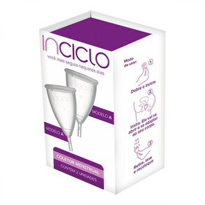 Imagem do produto Coletor Menstrual Inciclo Com 2 Unidades Tamanho A