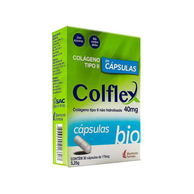 Imagem do produto Colflex Bio Colágeno 40Mg Com 30 Cápsulas Mantecorp