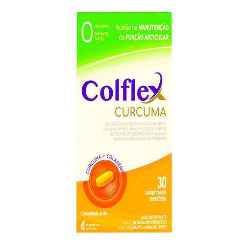 Imagem do produto Colflex Curcuma 30 Comprimidos Revestidos Panvel Farmácias