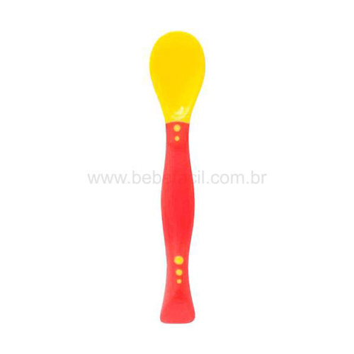 Imagem do produto Colher Flexível Baby Vermelha 6M+ Buba