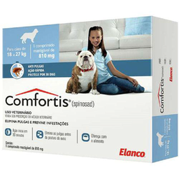 Imagem do produto Comfortis 810Mg Para Cães De 18 A 27Kg