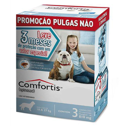 Imagem do produto Comfortis G 810Mg Para Cães De 18 A 27Kg Caixa Com 3