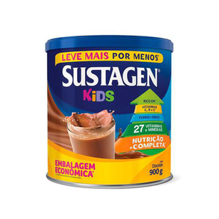 Complemento Alimentar Infantil Sustagen Kids Chocolate Com 900G