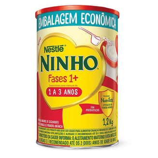Imagem do produto Composto Lácteo Ninho Fases 1+ Com Prébio 1+Fases 1,2 Kg Nestlé