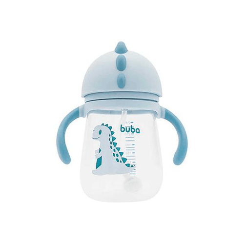 Imagem do produto Copo Com Alça Buba Baby Dino Azul 240Ml