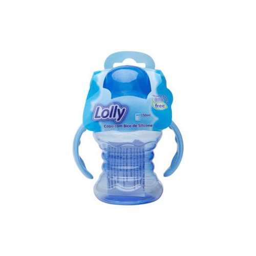 Imagem do produto Copo Lolly Clean Bico De Silicone Azul 150Ml
