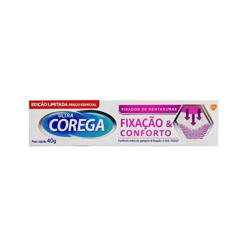 Imagem do produto Corega Ultra Gel Fixador De Dentadura Confort 40G