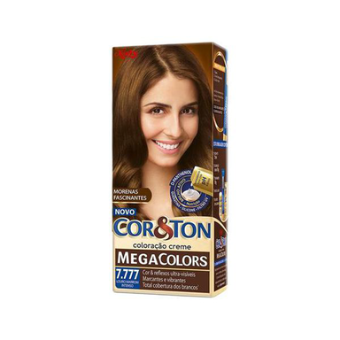 Imagem do produto Cor&Ton Mini Kit Mega Color 7777 Marrom Caramelo
