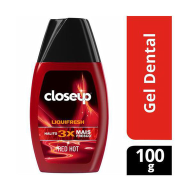 Cr Dental Close Up 100Gr Gel Liquifresh Red Hot