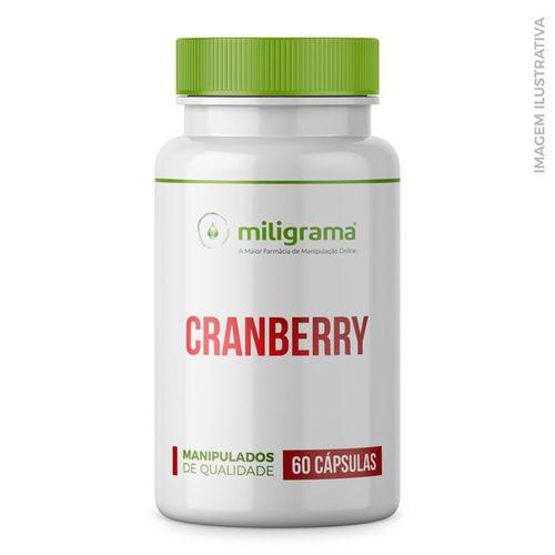 Imagem do produto Cranberry Extrato Seco 300Mg Tratamento Infecções Urinárias 60 Cápsulas