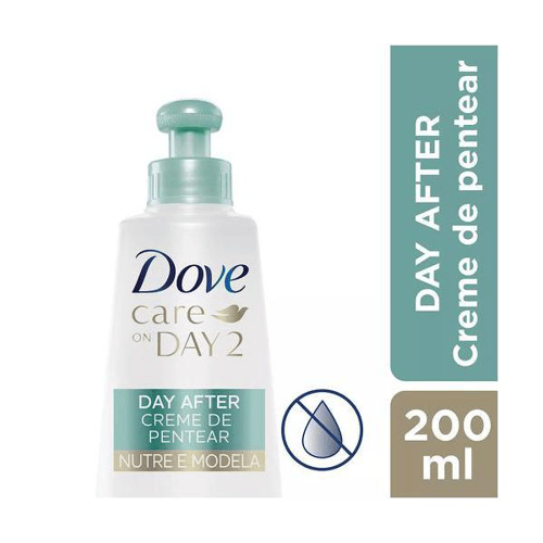 Imagem do produto Creme De Pentear Dove Care On Day2 Day After Nutre E Modela 200Ml