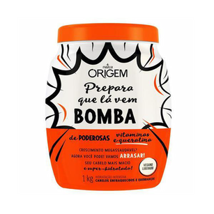 Imagem do produto Creme De Trat Origem Bomba De Queratina E Vitaminas 1Kg