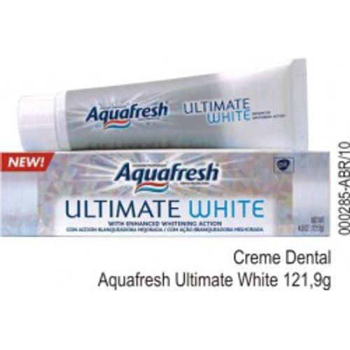 Imagem do produto Creme Dental - Aquafresh Ultimate White 121,9