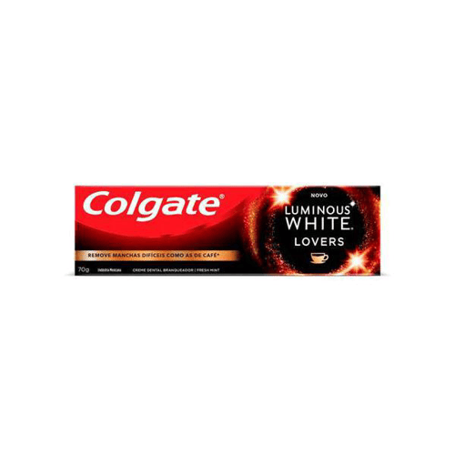 Imagem do produto Creme Dental Colgate Luminous White Lovers Manchas De Café Com 70G 70G