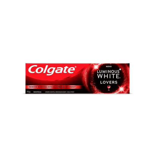Imagem do produto Creme Dental Colgate Luminous White Lovers Manchas De Vinho Com 70G 70G