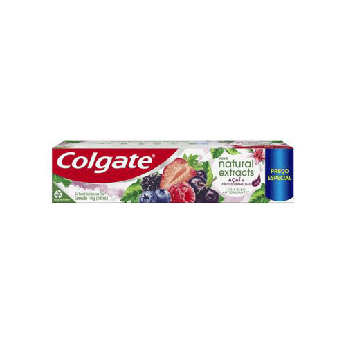 Imagem do produto Creme Dental Colgate Natural Extracts Açaí E Frutas Vermelhas 140G