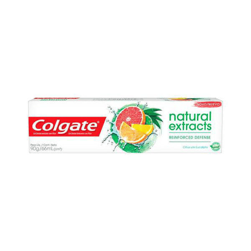 Imagem do produto Creme Dental Colgate Natural Extracts Reinforced Defense 90G