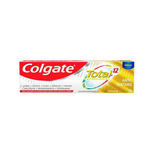 Imagem do produto Creme Dental Colgate Total 12 Antitártaro 140G
