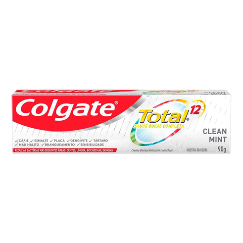 Imagem do produto Creme Dental Colgate Total 12 Clean Mint 90G