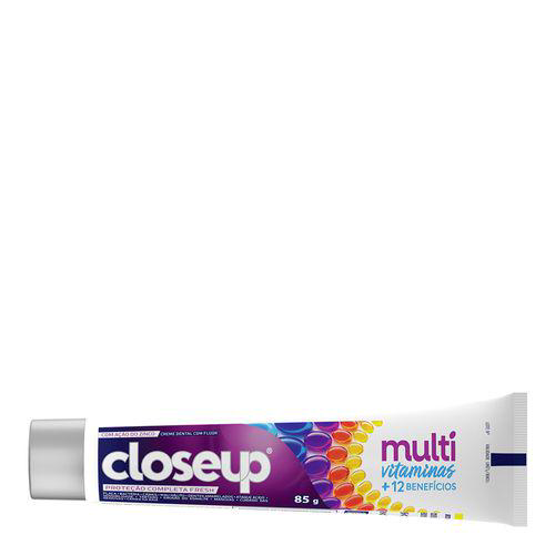 Imagem do produto Creme Dental Fresh Closeup Multivitaminas + 12 Benefícios Caixa 85G Panvel Farmácias