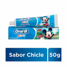 Creme Dental Infantil Oral B Kids Mickey Com Flúor 50G