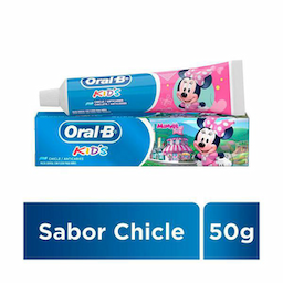 Creme Dental Infantil Oral B Kids Minnie Com Flúor 50G
