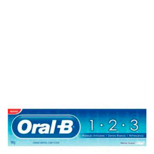 Imagem do produto Creme Dental - Oral B 123 Menta 90G