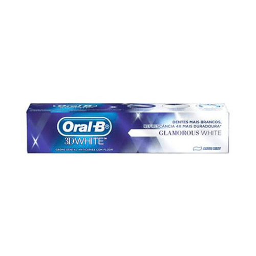 Imagem do produto Creme Dental Oralb 3D White Glamorous White 90G