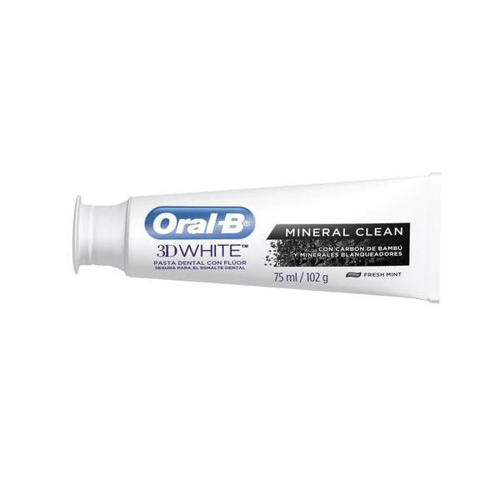 Imagem do produto Creme Dental Oralb 3D White Mineral Clean 102G