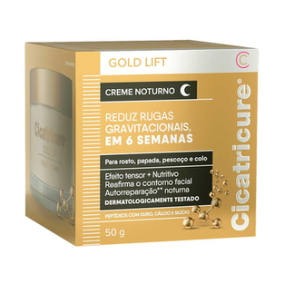 Imagem do produto Creme Cicatricure Gold Lift Noturno Reduz Rugas 50G