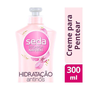 Imagem do produto Creme Para Pentear Seda Hidratação Antinos 300Ml