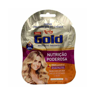 Imagem do produto Creme Tratamento De Choque Nutrição Poderosa Niely Gold 30G