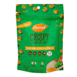 Imagem do produto Crispy Flormel Grão De Bico Cúrcuma Cebola E Salsa 25G