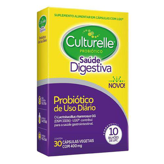 Culturelle - Probiótico Saúde Digestiva 30 Cápsulas