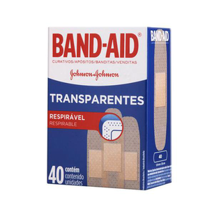 Imagem do produto Curativo - Band-Aid Transparente C 40 Unidades