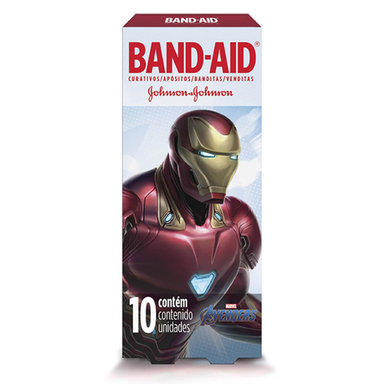 Imagem do produto Curativo Bandaid Avengers 10 Unidades