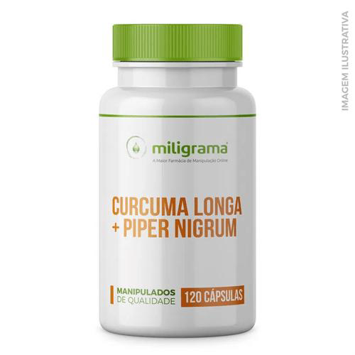 Imagem do produto Curcuma Longa 300Mg + Piper Nigrum 10Mg Antiinflamatório Natural 120 Cápsulas