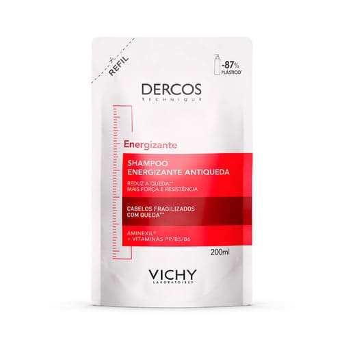 Shampoo Vichy Dercos Energizante Refil 200Ml
