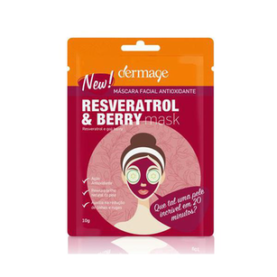 Imagem do produto Máscara Facial Antioxidante Dermage Resveratrol & Berry 10G