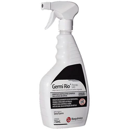 Imagem do produto Desinfetante Hospitalar Germi Rio Rio Química Spray Pronto Uso 750 Ml