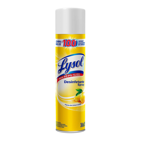 Imagem do produto Desinfetante Spray Lysol Limão 354G
