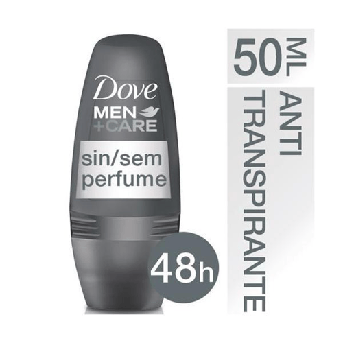 Desod Dove Rollon Men Sem Perfume 50Ml