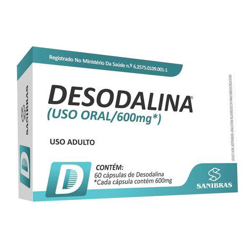 Imagem do produto Desodalina 600Mg 60 Cápsulas Sanibras