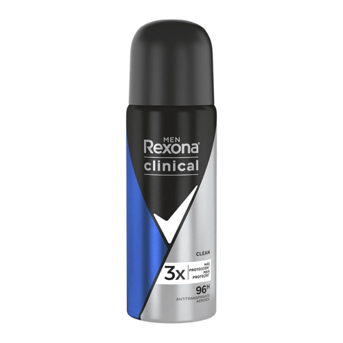 Imagem do produto Desodorante Aerosol Masculino Rexona Clinical Clean 55Ml