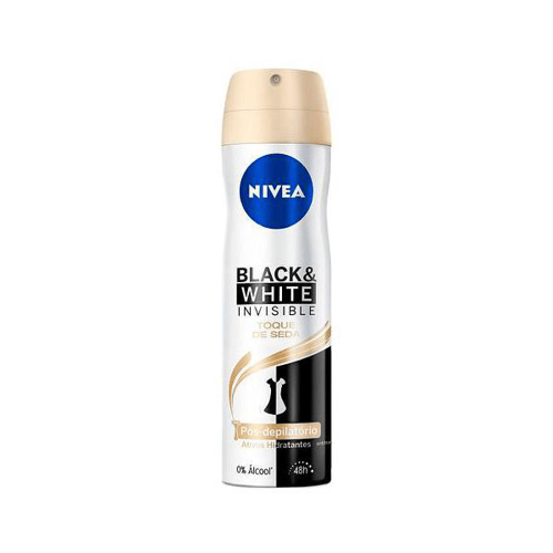 Imagem do produto Desodorante Aerosol Nivea Feminino Black&White Toque De Seda 150Ml