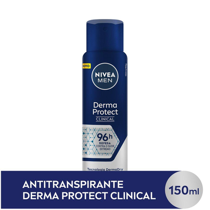 Imagem do produto Desodorante Aerossol Nivea Derma Protect Clinical Masculino 150Ml Panvel Farmácias