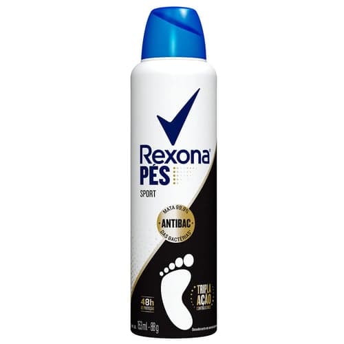 Imagem do produto Desodorante Aerossol Para Os Pés Rexona Sport Com 153Ml