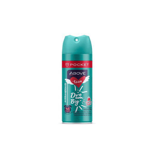 Imagem do produto Desodorante Antitransp Aero Above Teen Pocket Dream Big 50G
