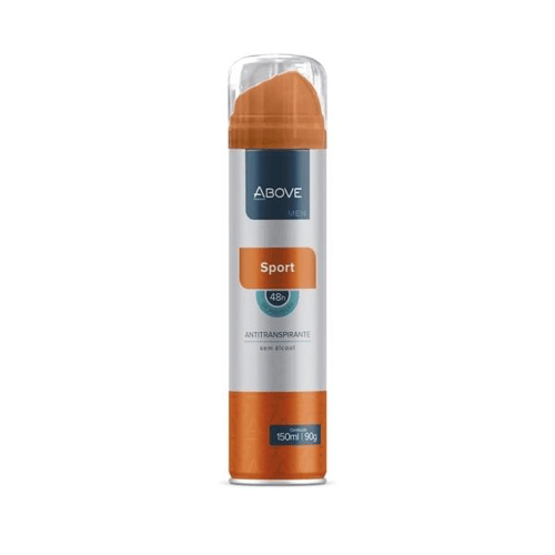 Imagem do produto Desodorante Antitranspirante Above Men Sport Aerossol Com 150Ml
