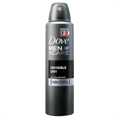 Imagem do produto Desodorante Antitranspirante Aerosol Dove Men+Care Invisible Dry 150Ml